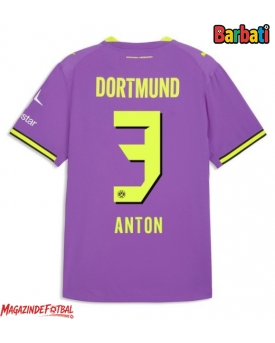 Borussia Dortmund Waldemar Anton #3 Tricou Fotbal Replică 2026-27 Barbati Treilea Borussia Dortmund Waldemar Anton #3 Tricou Fotbal Replică 2026-27 Barbati Treilea